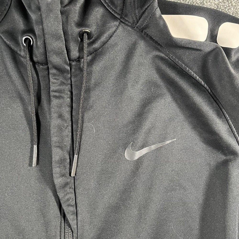Nike Therma-FIT Elite Full Zip Hoodie Black Training Jacket Men's Large View 5